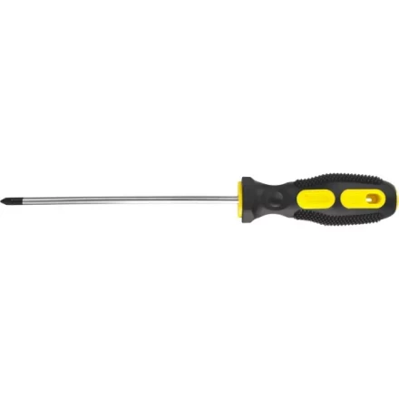 Отвертка STAYER &quot;MASTER&quot;, двухкомпонентная рукоятка, магнитный наконечник, PH1x150мм 2510-1-15_z01 купить в Муравленко