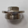 Заглушка GENERAL FITTINGS, 6-ти гранная головка с прижимной шайбой, никелированная латунь, наружная резьба, 3/4" 51099-3/4 купить в Муравленко