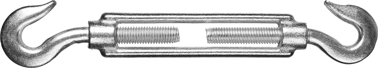 Талреп DIN 1480, крюк-крюк, оцинкованный, М16, 2 шт, STAYER Master 30525-16 30525-16 купить в Муравленко