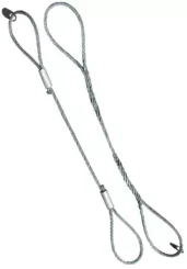 Строп канатный петлевой СКП 0.5 т L=1 м заплет купить в Муравленко