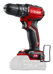 ЗУБР 20 В, 45 Нм, без АКБ (LMS), бесщеточная ударная дрель-шуруповерт (ДБУ-45)