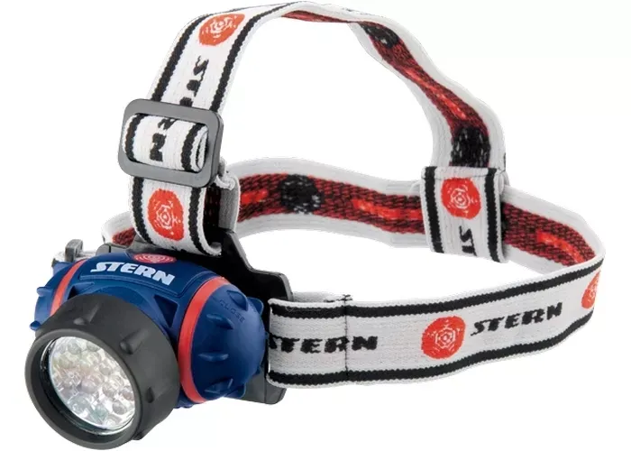 Фонарь наголовный, светодиодный. 4 режима, 14Led, 3хААА, Stern 90563 купить в Муравленко