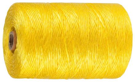 Шпагат ЗУБР d 1,8 мм 60 м 1200 текс 50 кгс желтый полипропиленовый шпагат 50037-060 купить в Муравленко