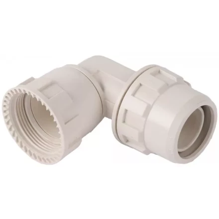 Переходник ЗУБР &quot;ШиреФит&quot; угловой 90° &quot;накидная гайка - штуцер с гайкой&quot;, 20мм 51482-20 купить в Муравленко