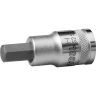 Торцовая бита-головка KRAFTOOL "INDUSTRIE QUALITAT", материал S2, HEX, сатинированная, 1/2", H10 27908-10_z01 купить в Муравленко