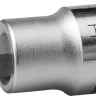 Торцовая бита-головка KRAFTOOL "INDUSTRIE QUALITAT", материал S2, HEX, сатинированная, 1/2", H10 27908-10_z01 купить в Муравленко