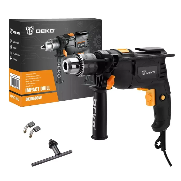 Дрель ударная DEKO DKID600W, 063-4154 купить в Муравленко