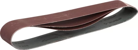 Лента шлифовальная универсальная ЗУБР &quot;МАСТЕР&quot; бесконечная на тканевой основе, для ЗТШМ-150/686, P320, 50х686мм, 3шт 35546-320 купить в Муравленко