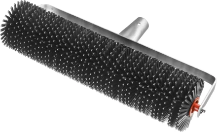 Валик игольчатый ЗУБР &quot;МАСТЕР&quot; по бетону на металлической рамке, под удлинитель, пластмассовые иглы 27мм, 105х400мм 03954-40 купить в Муравленко