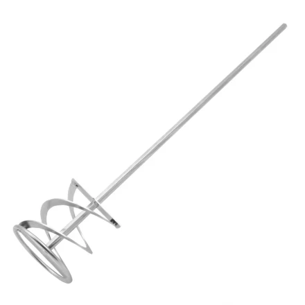 Миксер для красок и штукатурных смесей Denzel, 100 х 600 мм, оцинкованный, шестигранный хвостовик 10мм, 848457 купить в Муравленко