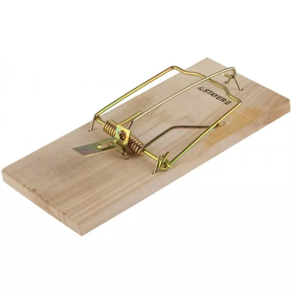 Крысоловка STAYER "STANDARD", деревянное основание 40501-L купить в Муравленко