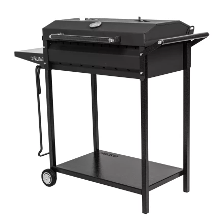 Мангал сварной на колесах Camping Palisad 69686, 662 х 390 х 152/805 мм, сталь 2 мм, кочерга в комплекте, купить в Муравленко