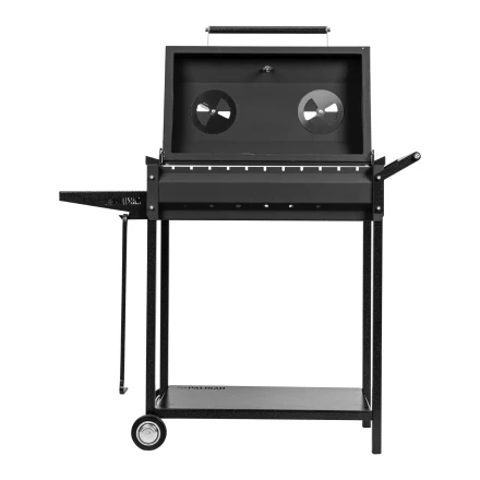 Мангал сварной на колесах Camping Palisad 69686, 662 х 390 х 152/805 мм, сталь 2 мм, кочерга в комплекте, купить в Муравленко