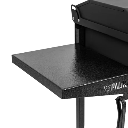 Мангал сварной на колесах Camping Palisad 69686, 662 х 390 х 152/805 мм, сталь 2 мм, кочерга в комплекте, купить в Муравленко