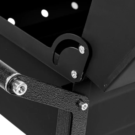 Мангал сварной на колесах Camping Palisad 69686, 662 х 390 х 152/805 мм, сталь 2 мм, кочерга в комплекте, купить в Муравленко