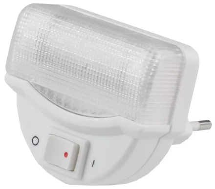 Светильник-ночник СВЕТОЗАР, линейная люминесцентная лампа, с выключателем, 1W, цветовая температура 2700К SV-57983 купить в Муравленко