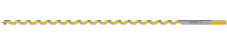 Сверло по дереву "Spiral", спираль Левиса, HEX хвостовик, STAYER Professional 29475-450-10, d=10х450мм 29475-450-10 купить в Муравленко