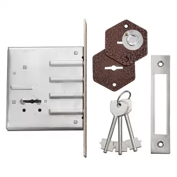 Замок врезной ЗВ-1, сувальдный  СИБРТЕХ 91665 купить в Муравленко