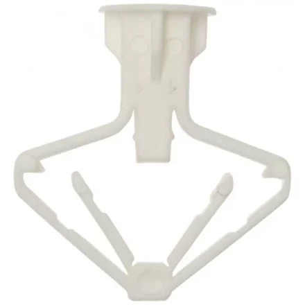 Дюбель ЗУБР &quot;МАСТЕР&quot; полипропиленовый, тип &quot;Бабочка&quot;, для пустотелых конструкций, 10 х 50 мм, 100 шт 4-301325 купить в Муравленко