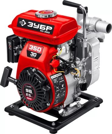 ЗУБР 350 л/мин, мотопомпа бензиновая (МП-350) купить в Муравленко