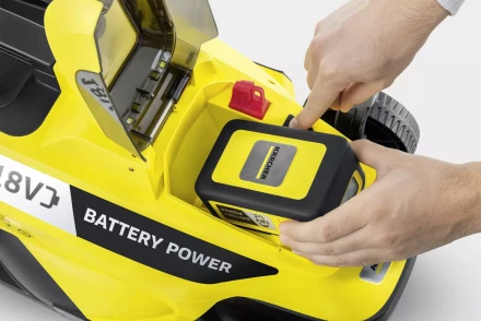 Аккумуляторная газонокосилка KARCHER LMO 18-33 Set купить в Муравленко