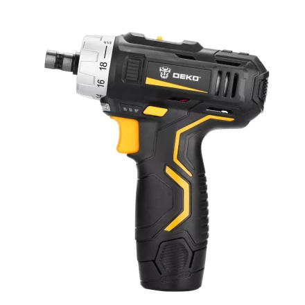Дрель аккумуляторная в наборе DEKO GCD12DU3 3 в 1, 063-4081 купить в Муравленко