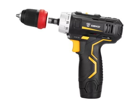 Дрель аккумуляторная в наборе DEKO GCD12DU3 3 в 1, 063-4081 купить в Муравленко