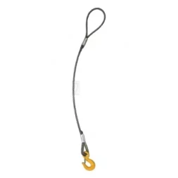 Строп канатный одноветвевой 1СК 10 т L=5 м с Кч din 11.0т заплет на станке