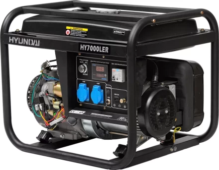 Бензогенератор Hyundai HY 7000LER купить в Муравленко
