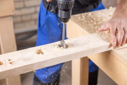 Сверло по дереву HAMMER Ф40х152мм (DR WD SP 40мм*152мм) купить в Муравленко