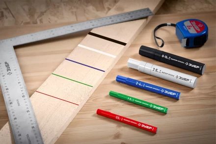 ЗУБР МК-800 зеленый, 2-8 мм клиновидный маркер-краска (06327-4) купить в Муравленко