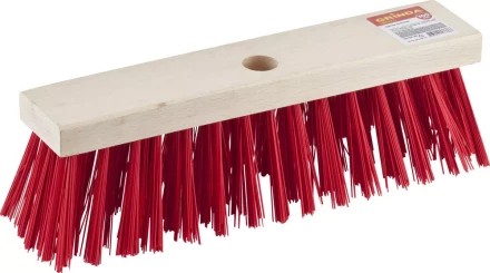 Щетка GRINDA &quot;EURO&quot; уличная без ручки, буковая колодка, жесткая щетина, 30см 39192-30 купить в Муравленко