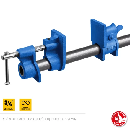 ЗУБР СТ-34, 3/4, трубная струбцина (32305-34) купить в Муравленко