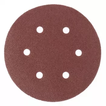 Круг абразивный на ворсовой подложке под липучку перфорированный P 240 150 мм 5 штук MATRIX 73846 купить в Муравленко