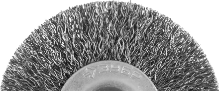 ЗУБР &quot;ПРОФЕССИОНАЛ&quot;. Щетка дисковая для дрели, витая стальная проволока 0,3мм, 38мм 35198-038_z02 купить в Муравленко