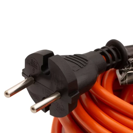 Удлинитель-шнур силовой Сибртех 30 м, 6А, тип УХз6, ПВС, 1 розетка без заземления 95813 купить в Муравленко