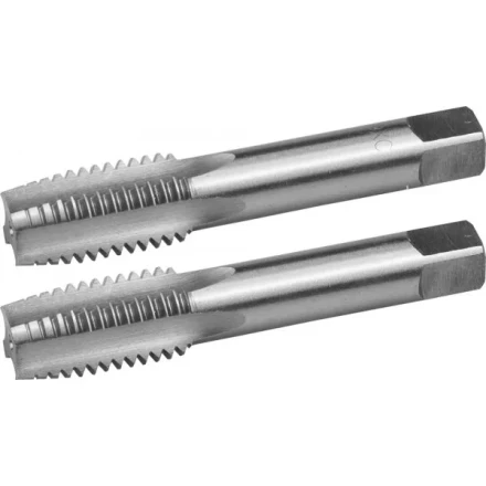 Комплект метчиков ЗУБР &quot;МАСТЕР&quot; ручных для нарезания метрической резьбы, М16 x 2, 2шт 4-28006-16-2.0-H2 купить в Муравленко