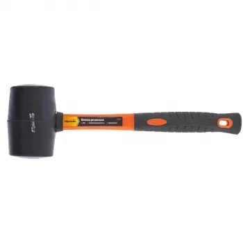 Киянка резиновая 680 г черная резина фибергласовая рукоятка SPARTA 11127 купить в Муравленко