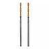 Сверло спиральное по металлу Denzel 2 x 49 мм, Р6М5, Golden Tip , 2шт., 718223 купить в Муравленко