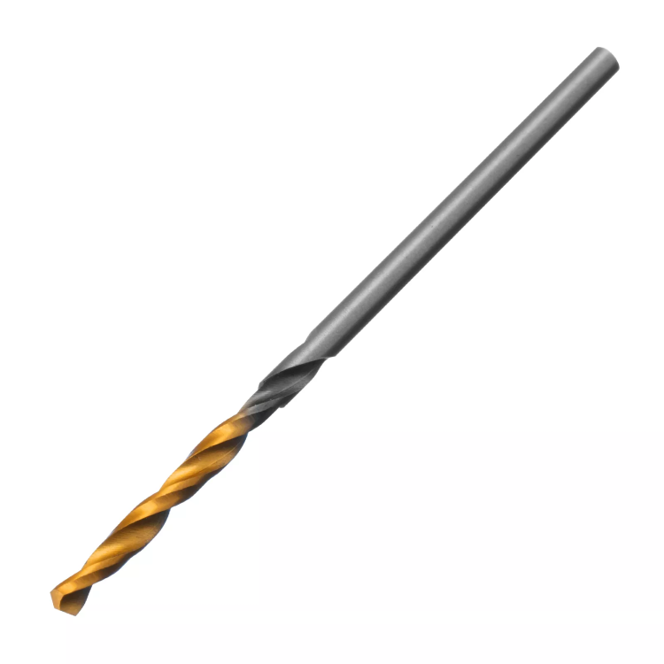Сверло спиральное по металлу Denzel 2 x 49 мм, Р6М5, Golden Tip , 2шт., 718223 купить в Муравленко