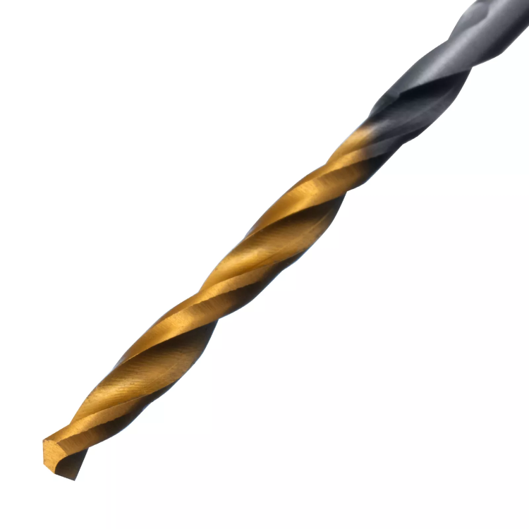 Сверло спиральное по металлу Denzel 2 x 49 мм, Р6М5, Golden Tip , 2шт., 718223 купить в Муравленко
