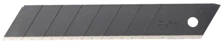 Лезвие OLFA BLACK MAX сегментированное, 8 сегментов, 18х100х0,5мм, 50шт OL-LBB-50B купить в Муравленко