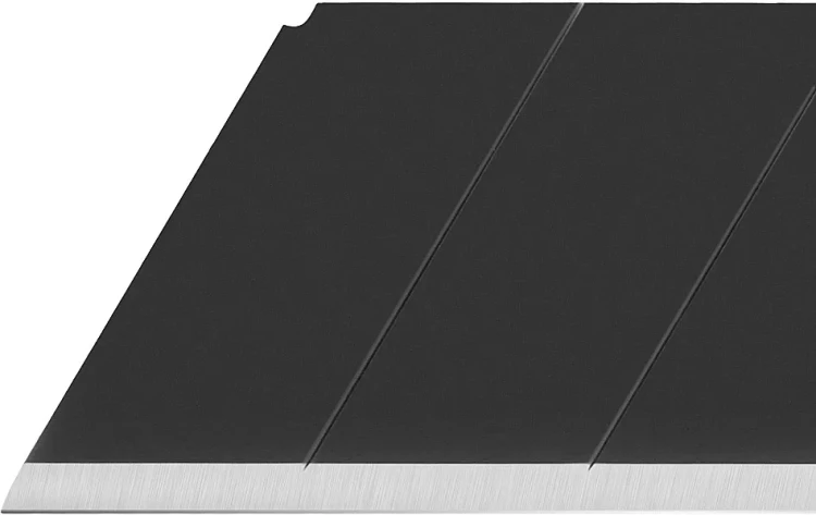 Лезвие OLFA BLACK MAX сегментированное, 8 сегментов, 18х100х0,5мм, 50шт OL-LBB-50B купить в Муравленко