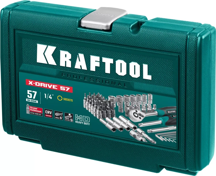Универсальный набор инструмента KRAFTOOL, 57 предм. 27885-H57 купить в Муравленко