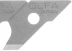 Лезвие OLFA перовое для CMP-1, 5х24,5х0,5мм, 15шт OL-COB-1 купить в Муравленко