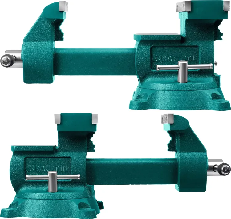 Тиски KRAFTOOL Reversible слесарные 32705-165 купить в Муравленко