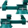 Тиски KRAFTOOL Reversible слесарные 32705-165 купить в Муравленко