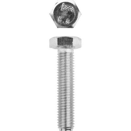 Болт ЗУБР &quot;МАСТЕР&quot; с шестигранной головкой, ГОСТ 7798-70, класс прочности 5.8, оцинкованный, M12x55мм, 5кг 303080-12-055 купить в Муравленко