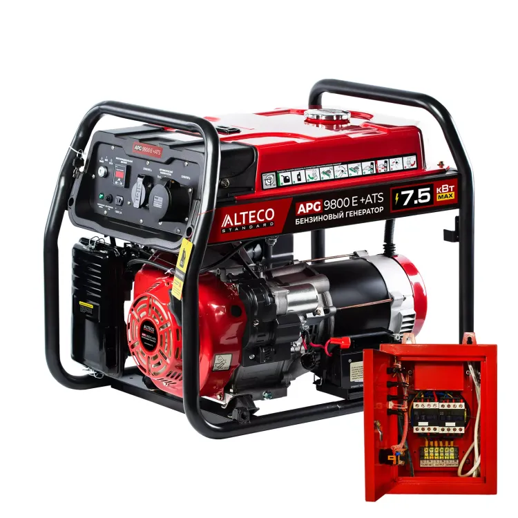 Бензиновый генератор ALTECO APG 9800 E + ATS 22279 купить в Муравленко