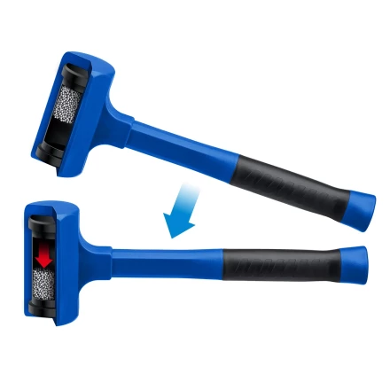 ЗУБР БМО, 47 мм, 680 г, безынерционный молоток, Профессионал (2049-680) купить в Муравленко